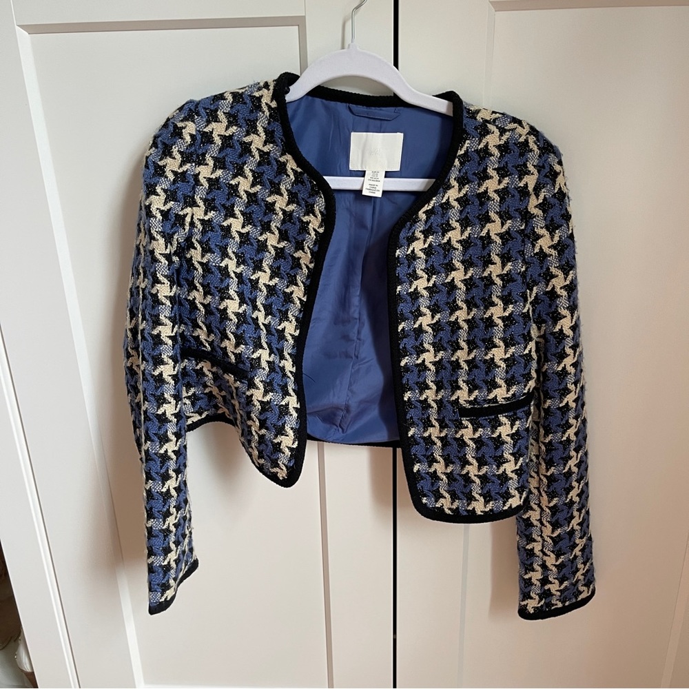 Zara cropped blazer